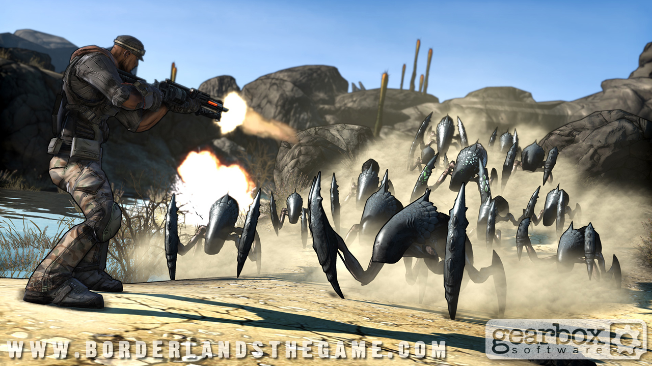 E3 2009: Borderlands kauppoihin lokakuussa