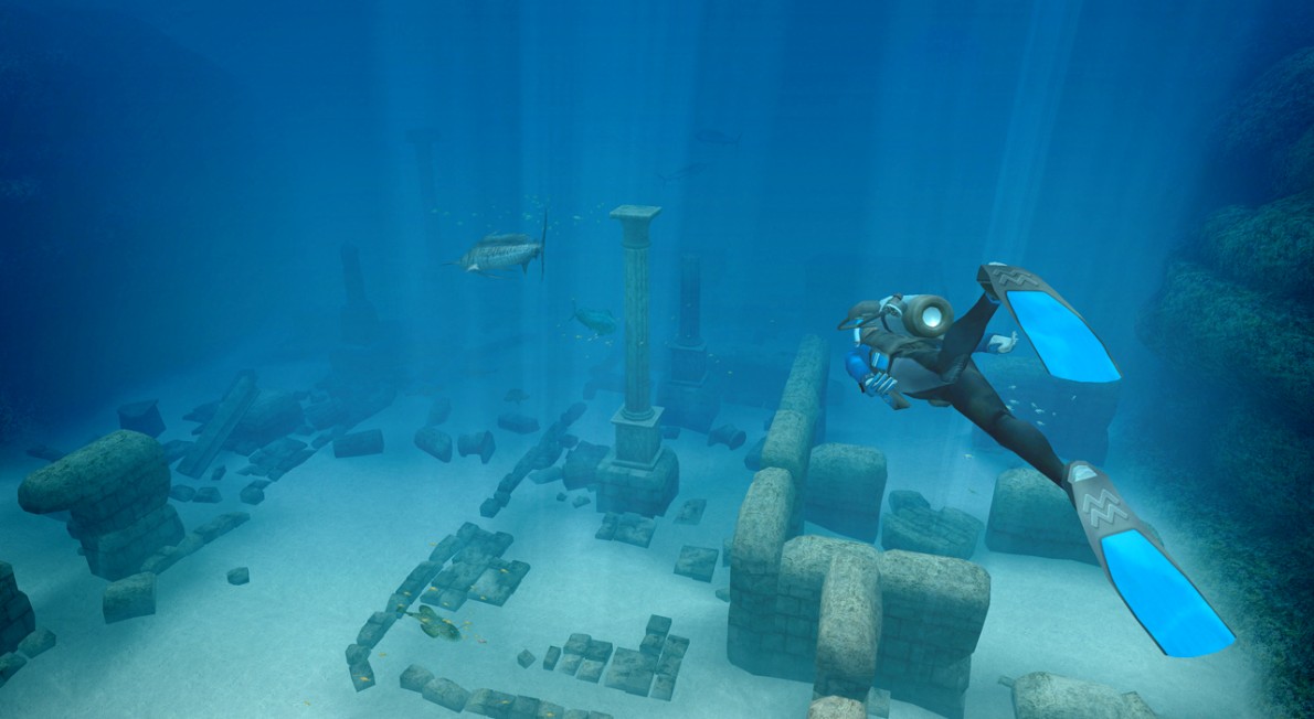 Endless Ocean 2 tukee Wii Speakia