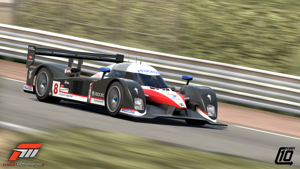 Le Mans -autoilua Forza 3:ssa
