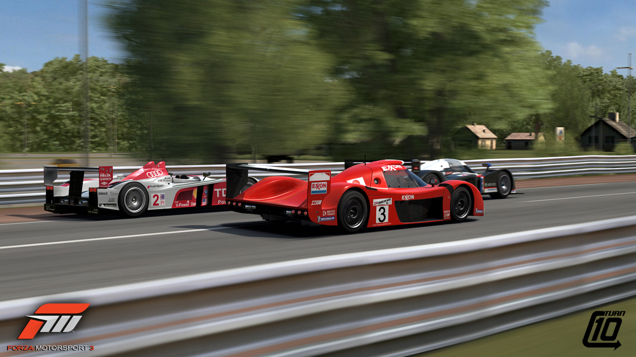Le Mans -autoilua Forza 3:ssa