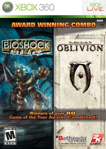 Oblivion ja BioShock yhteen pakettiin