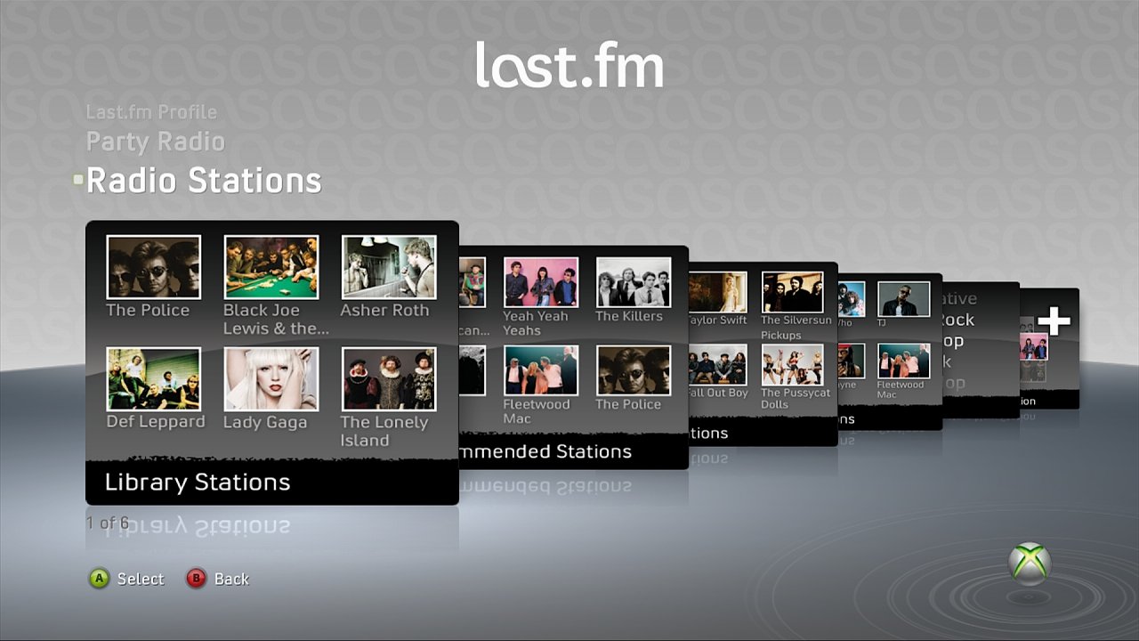 Xbox 360:n Last.fm-palvelusta lisätietoja