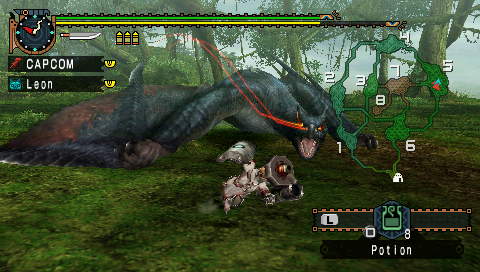 PSP:n Monster Hunteriin viikoittain lisäsisältöä