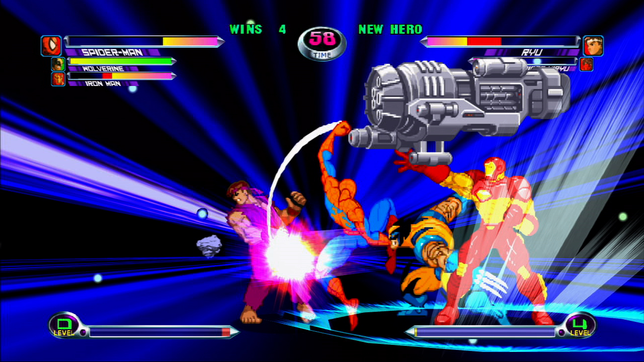 Marvel vs Capcom 2 elokuussa PS3:lle