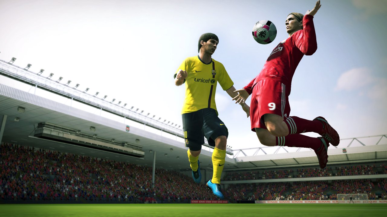 Kuvamateriaalia Pro Evolution Soccer 2010:sta