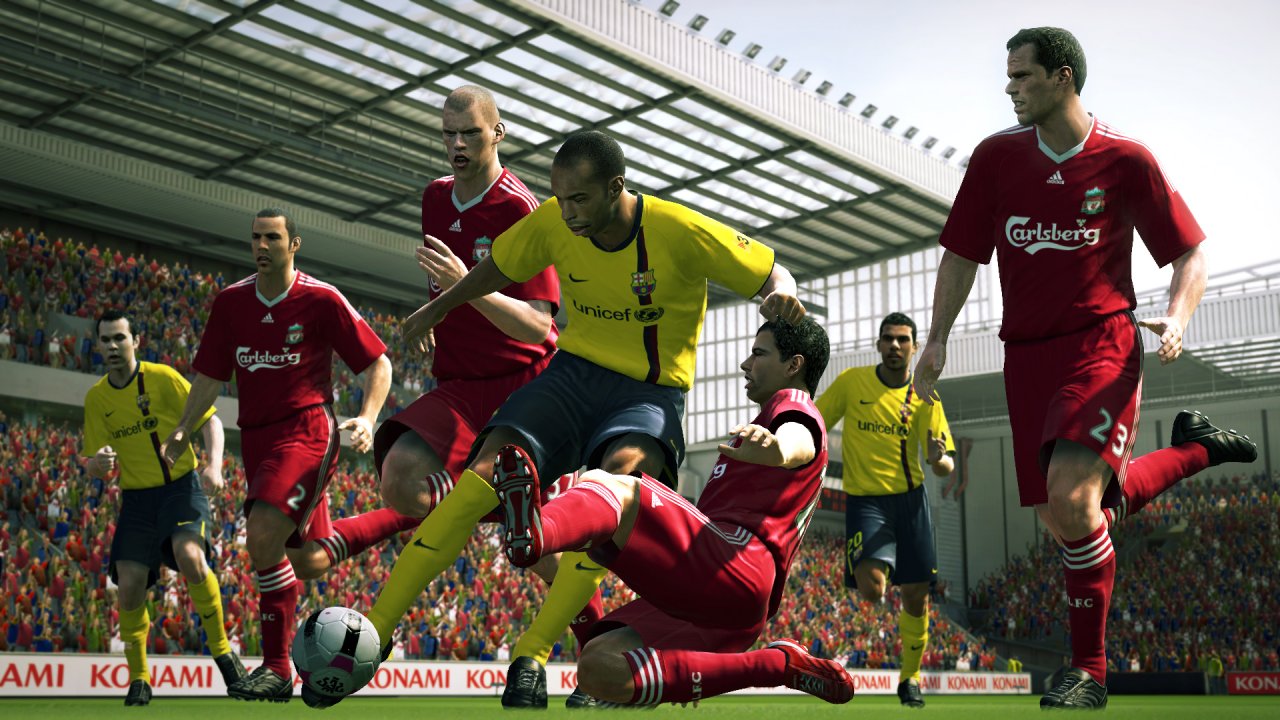 Kuvamateriaalia Pro Evolution Soccer 2010:sta
