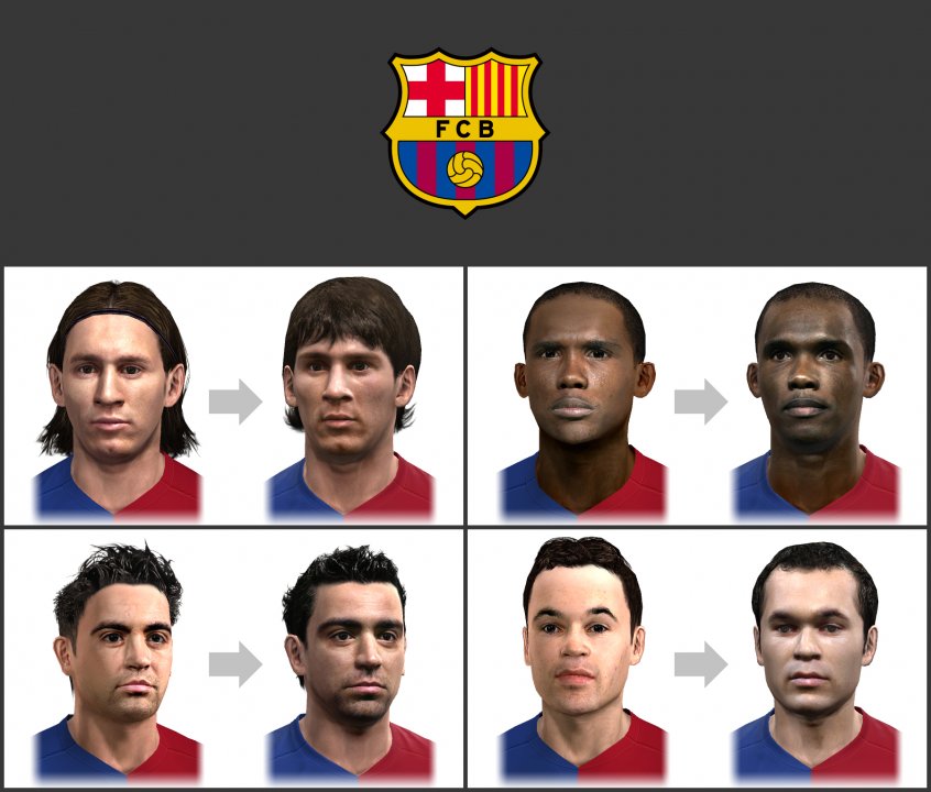 Kuvamateriaalia Pro Evolution Soccer 2010:sta