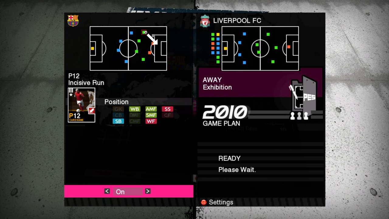 Kuvamateriaalia Pro Evolution Soccer 2010:sta