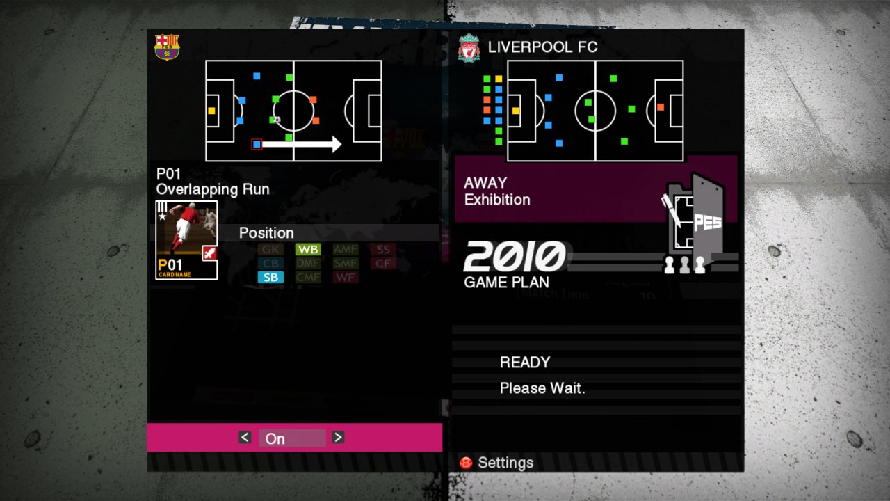 Kuvamateriaalia Pro Evolution Soccer 2010:sta