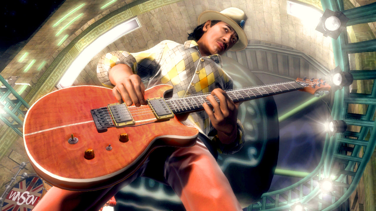 Santana pelihahmoksi Guitar Hero 5:een