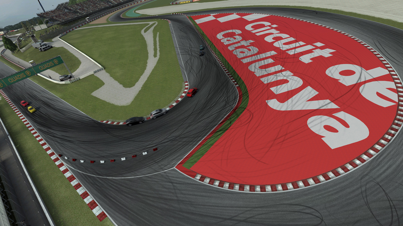 Forza 3:ssa kisaillaan Barcelonan F1-radalla