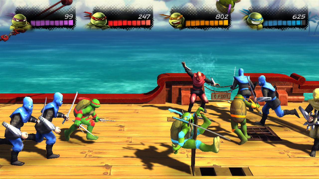 Turtlesit palasivat Live Arcadeen