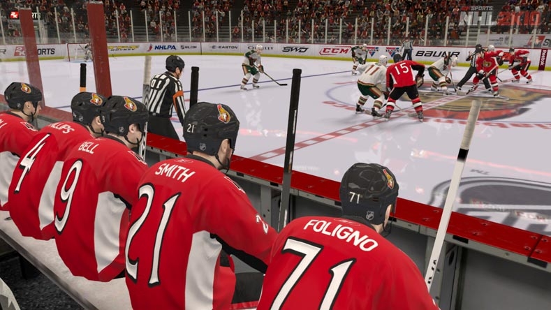 NHL 2K10 esittäytyy kuvissa ja videossa