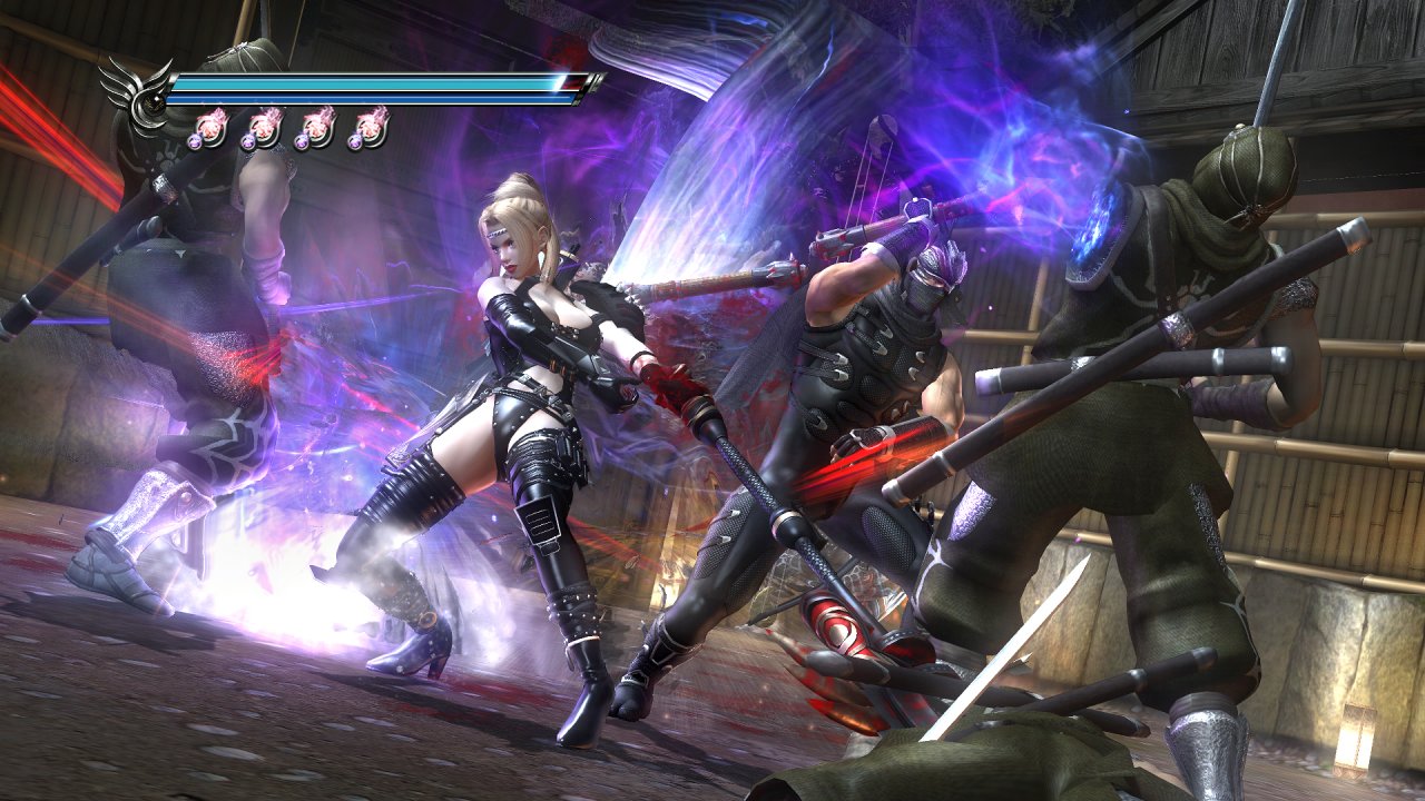 Kuvia Ninja Gaiden Sigma 2:n yhteistyöpelistä