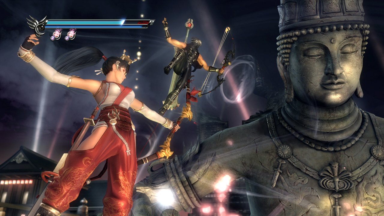 Kuvia Ninja Gaiden Sigma 2:n yhteistyöpelistä