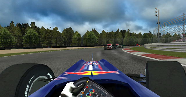 F1 2009 -pelin Monza-kierros videolla