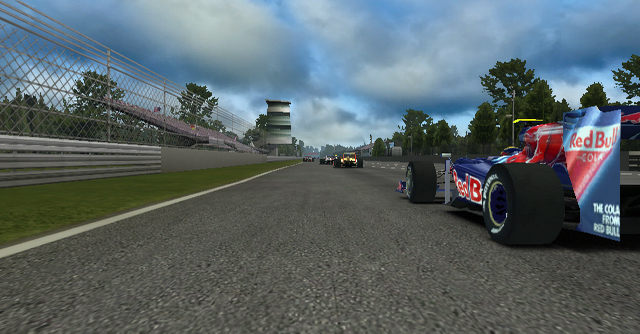 F1 2009 -pelin Monza-kierros videolla