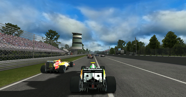 F1 2009 -pelin Monza-kierros videolla