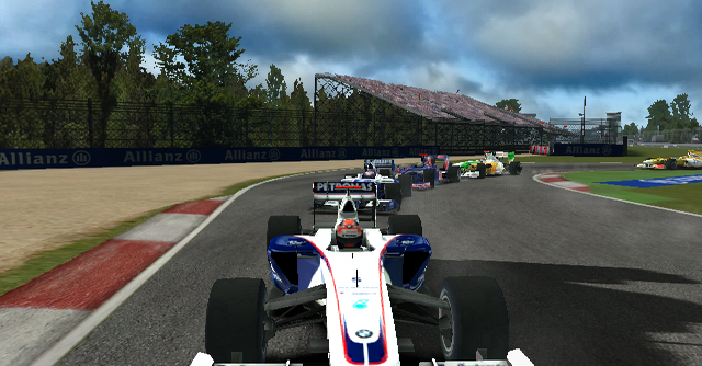 F1 2009 -pelin Monza-kierros videolla