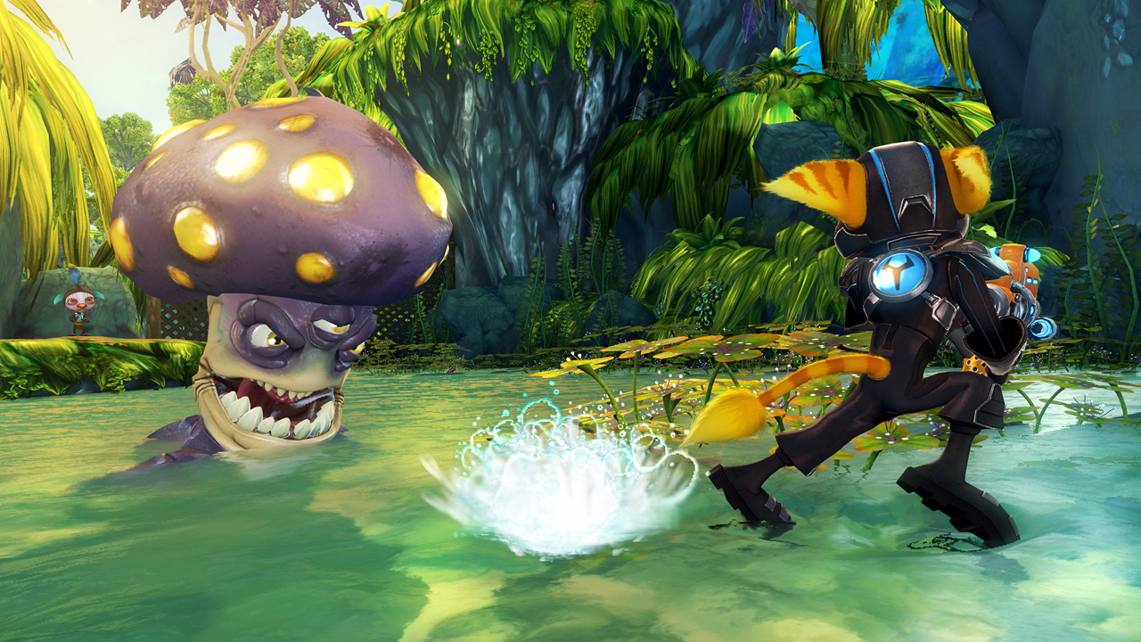 Seitsemän minuuttia Ratchet &amp; Clank -pelikuvaa