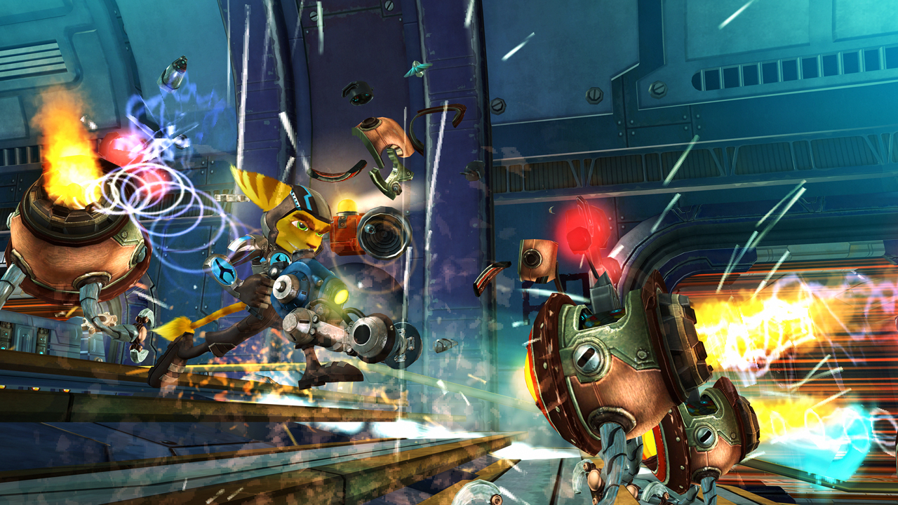 Seitsemän minuuttia Ratchet &amp; Clank -pelikuvaa