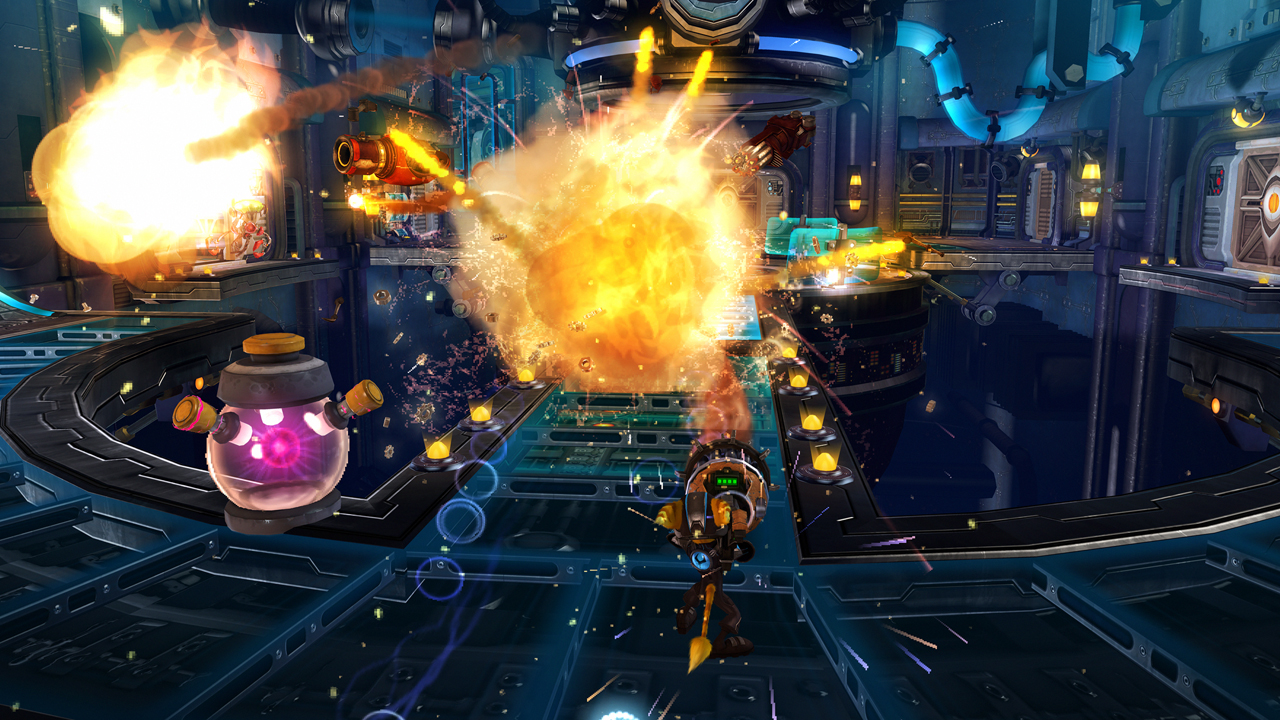 Seitsemän minuuttia Ratchet &amp; Clank -pelikuvaa