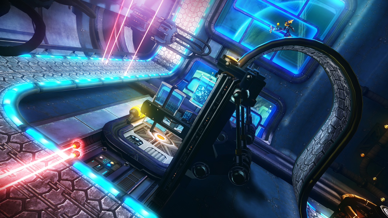 Seitsemän minuuttia Ratchet &amp; Clank -pelikuvaa