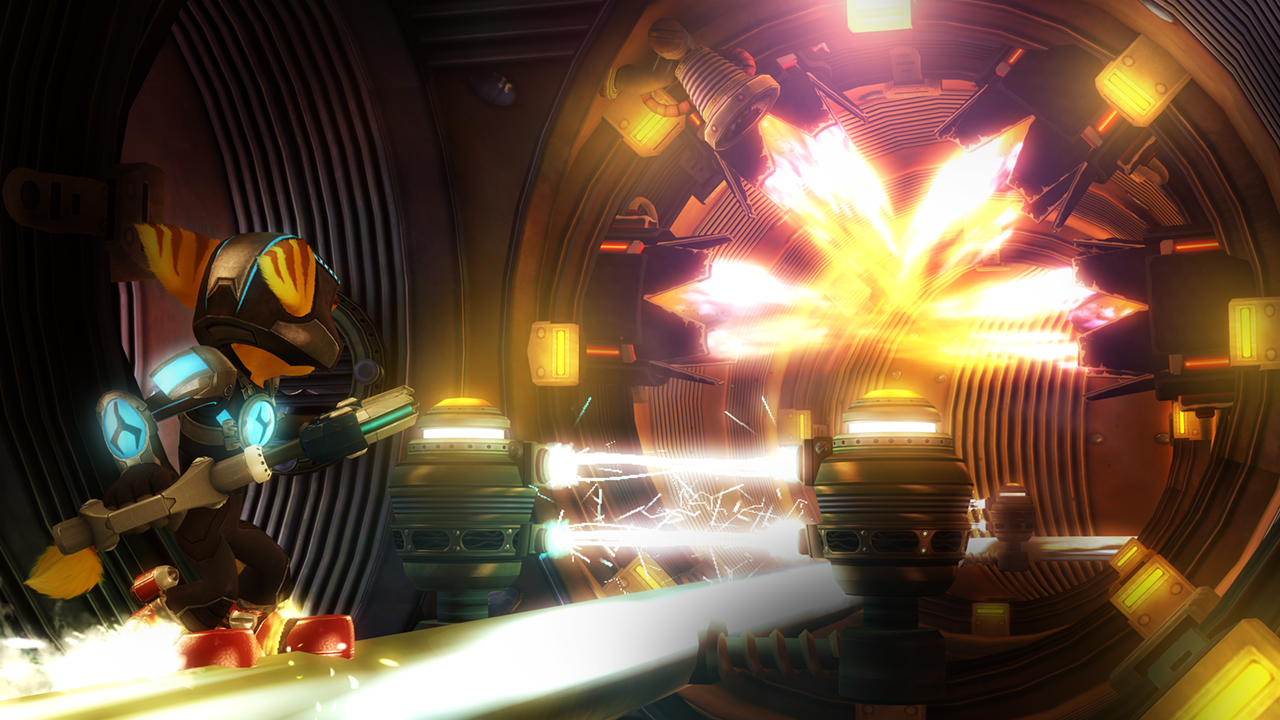 Seitsemän minuuttia Ratchet &amp; Clank -pelikuvaa
