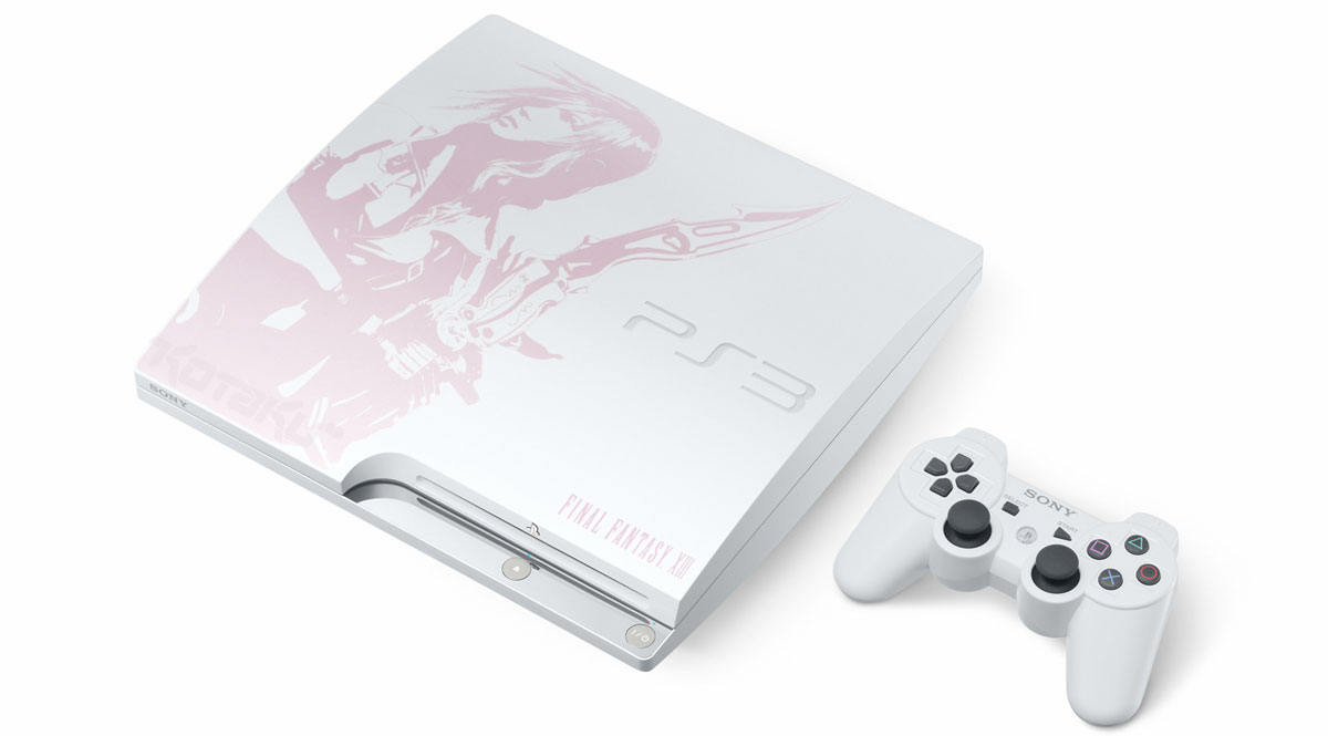 TGS 09: Japaniin valkea FFXIII-PS3 Slim 250 gigan kovalevyllä