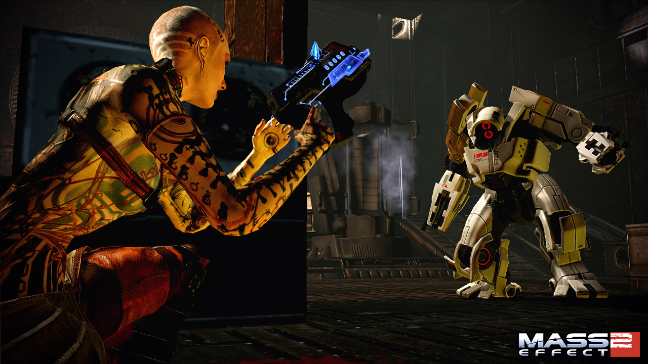 Kuvia Mass Effect 2:n rajusta naishahmosta
