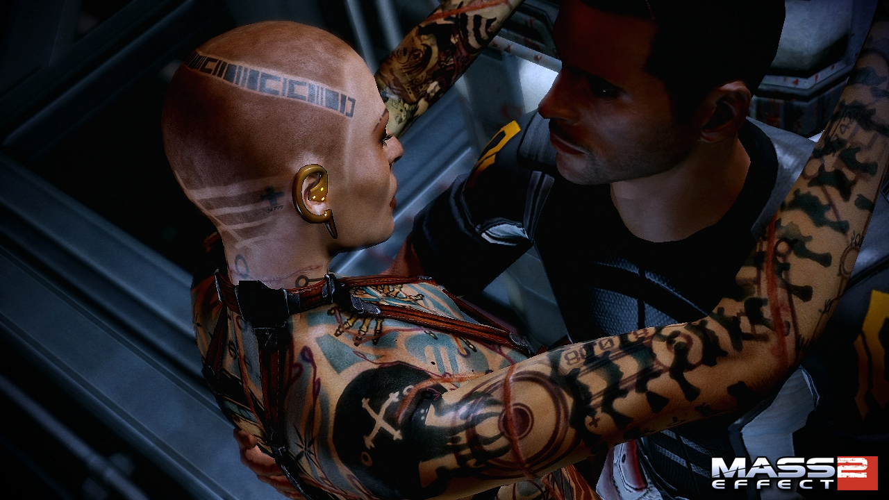 Kuvia Mass Effect 2:n rajusta naishahmosta