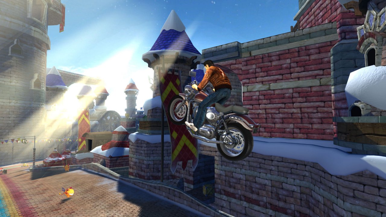 Ryo Hazuki radalle Sonicin kanssa
