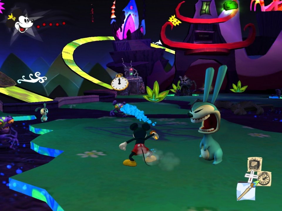 Epic Mickeyn ensimmäiset kuvakaappaukset