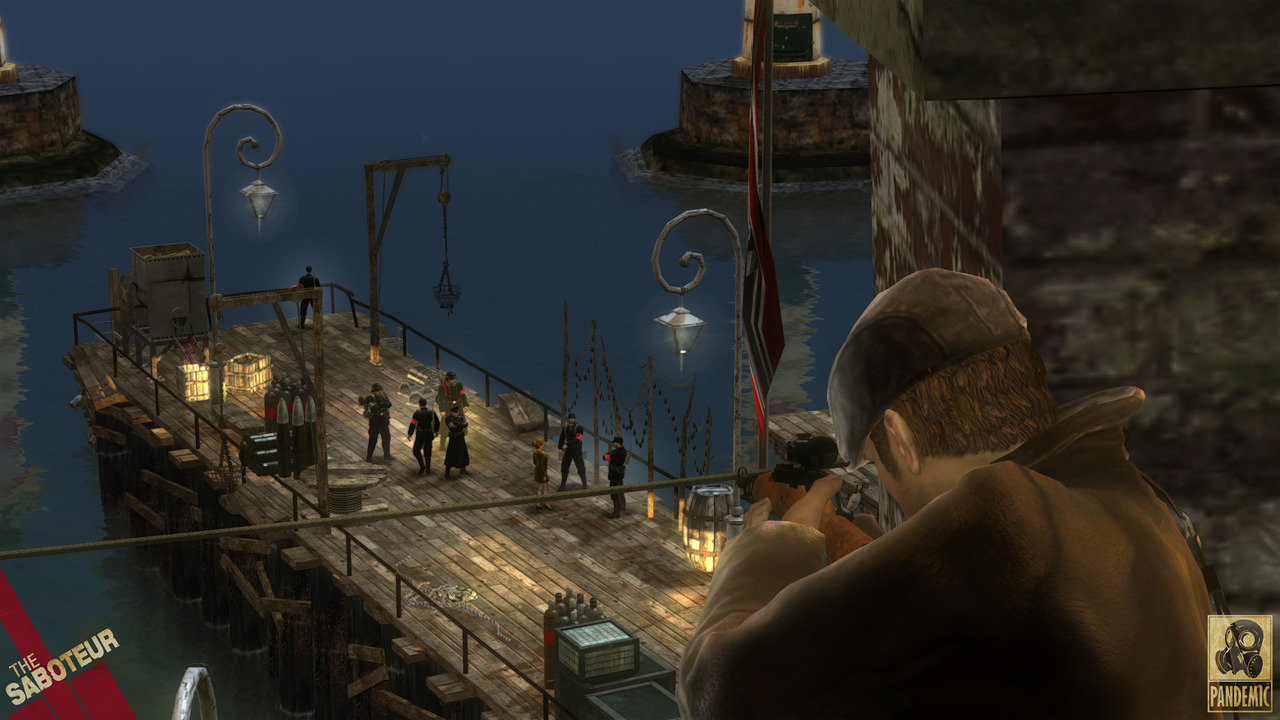 Uusia kuvia EA:n The Saboteur pelistä