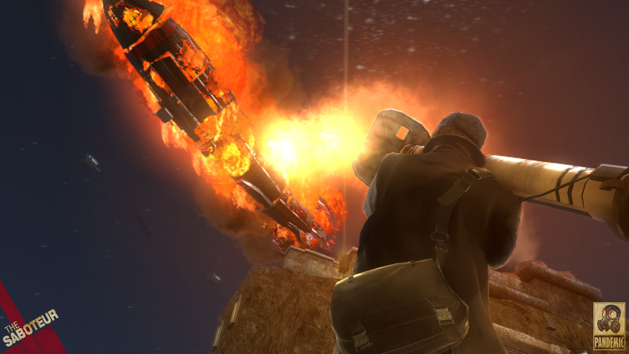 Uusia kuvia EA:n The Saboteur pelistä