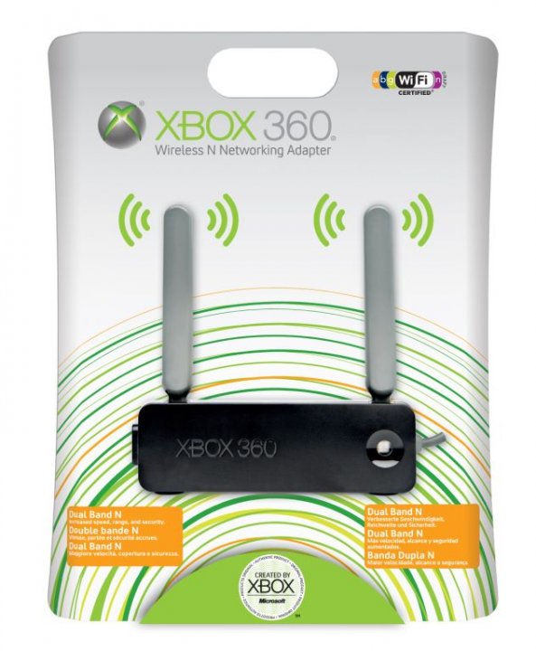 Xbox 360:n uusi langaton verkkosovitin kaupoissa