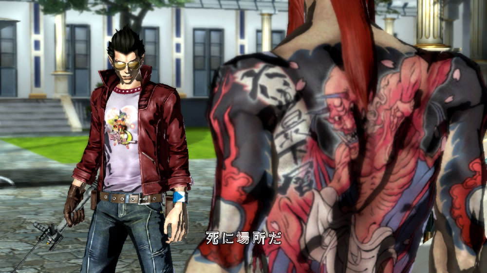 Tehokonsolien No More Heroes -kuvia
