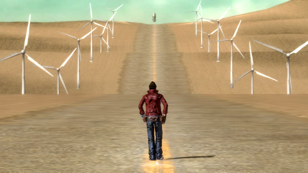 Tehokonsolien No More Heroes -kuvia