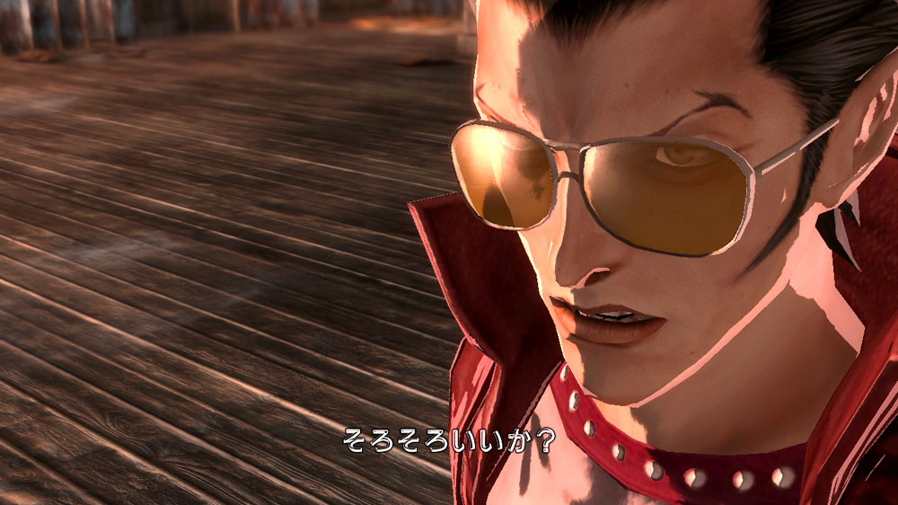 Tehokonsolien No More Heroes -kuvia