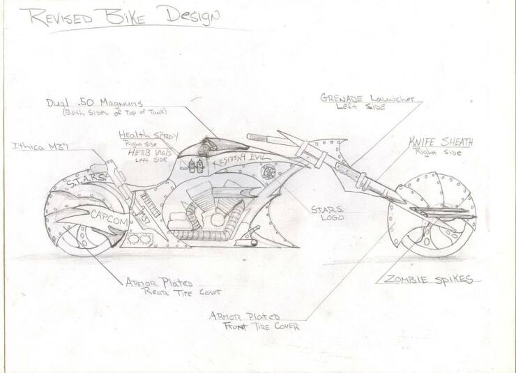 Capcomilta Resident Evil -chopper
