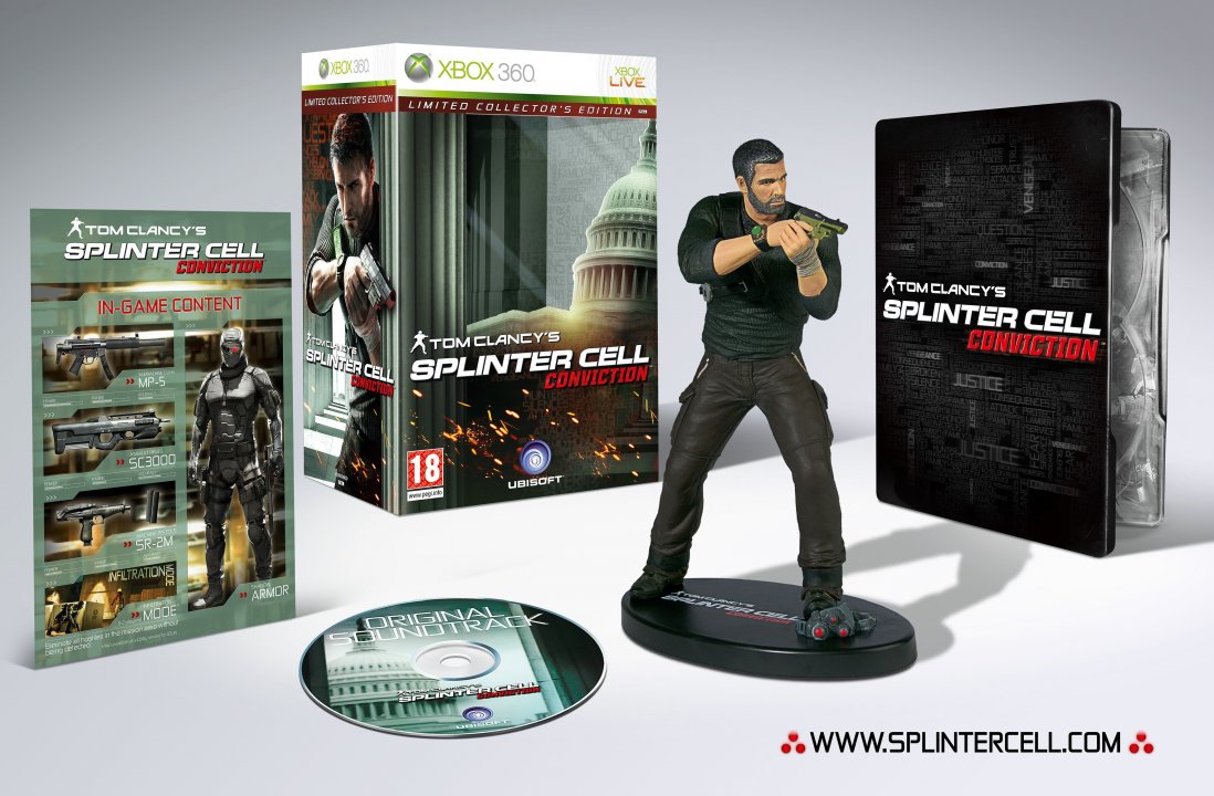 Splinter Cell: Convictionista keräilyversio