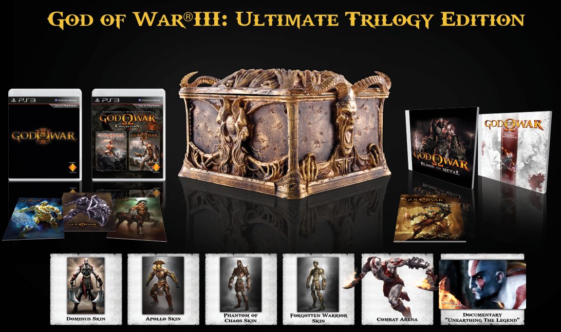 God of War -trilogiasta ultimaattinen paketti