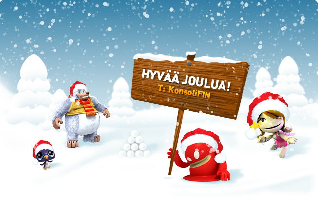 KonsoliFINin joulutervehdys!