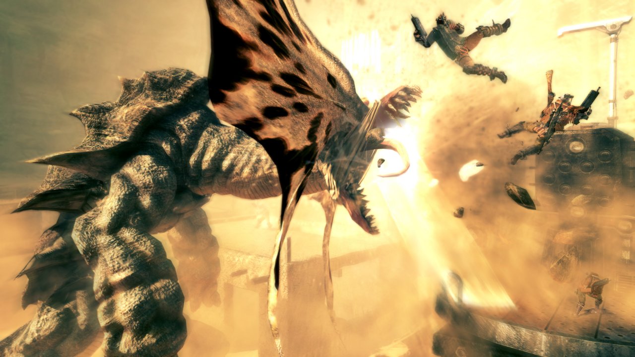 Rinnat hyllyvät hidastettuna Lost Planet 2:ssa