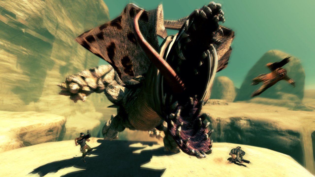 Rinnat hyllyvät hidastettuna Lost Planet 2:ssa
