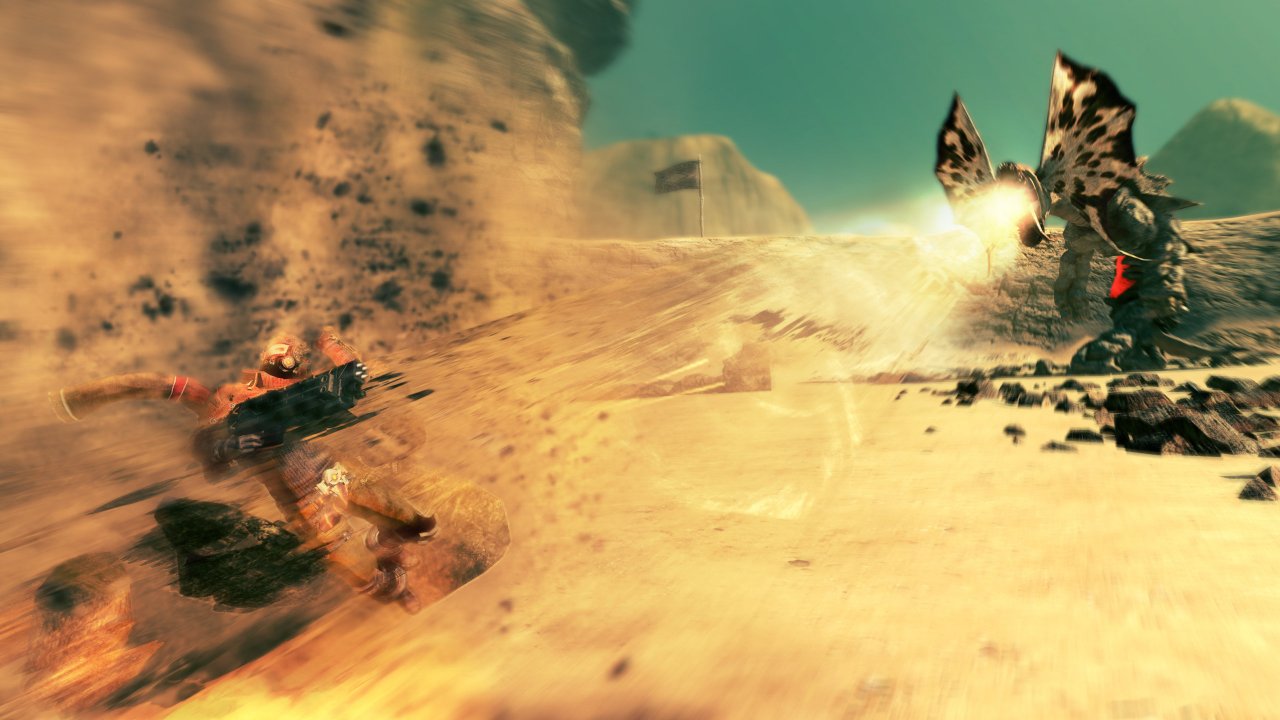 Rinnat hyllyvät hidastettuna Lost Planet 2:ssa