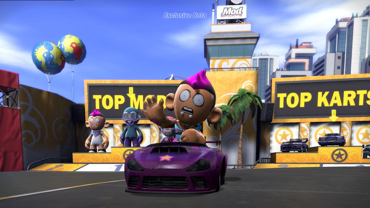 ModNation Racers Beta tänään vain nopeimmille