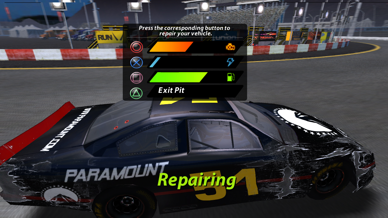 Days of Thunder -peli PS3:lle ja Xbox 360:lle