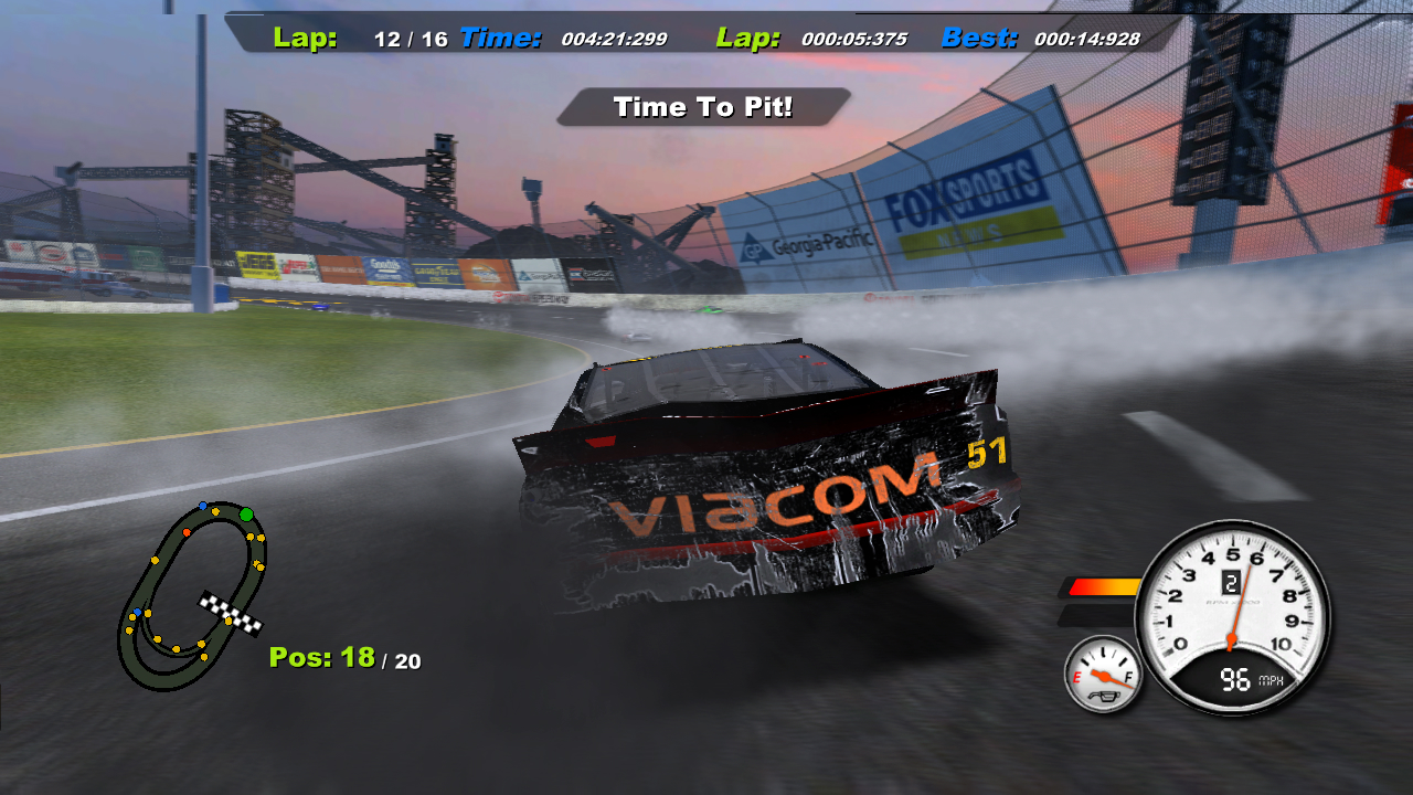 Days of Thunder -peli PS3:lle ja Xbox 360:lle