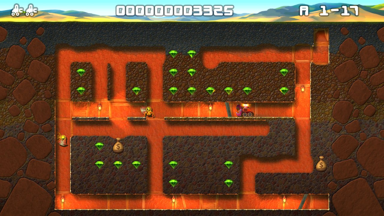 Digger HD -demo PS3:n Storeen torstaina